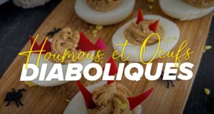œufs à l'houmous