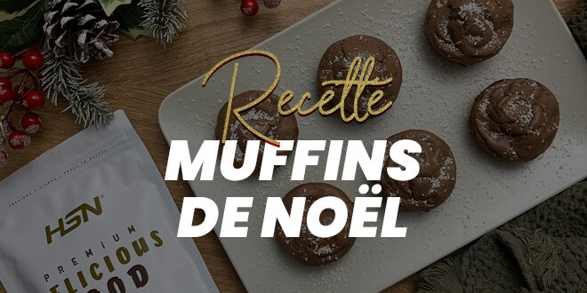 Muffins de Noël avec 4 Ingrédients