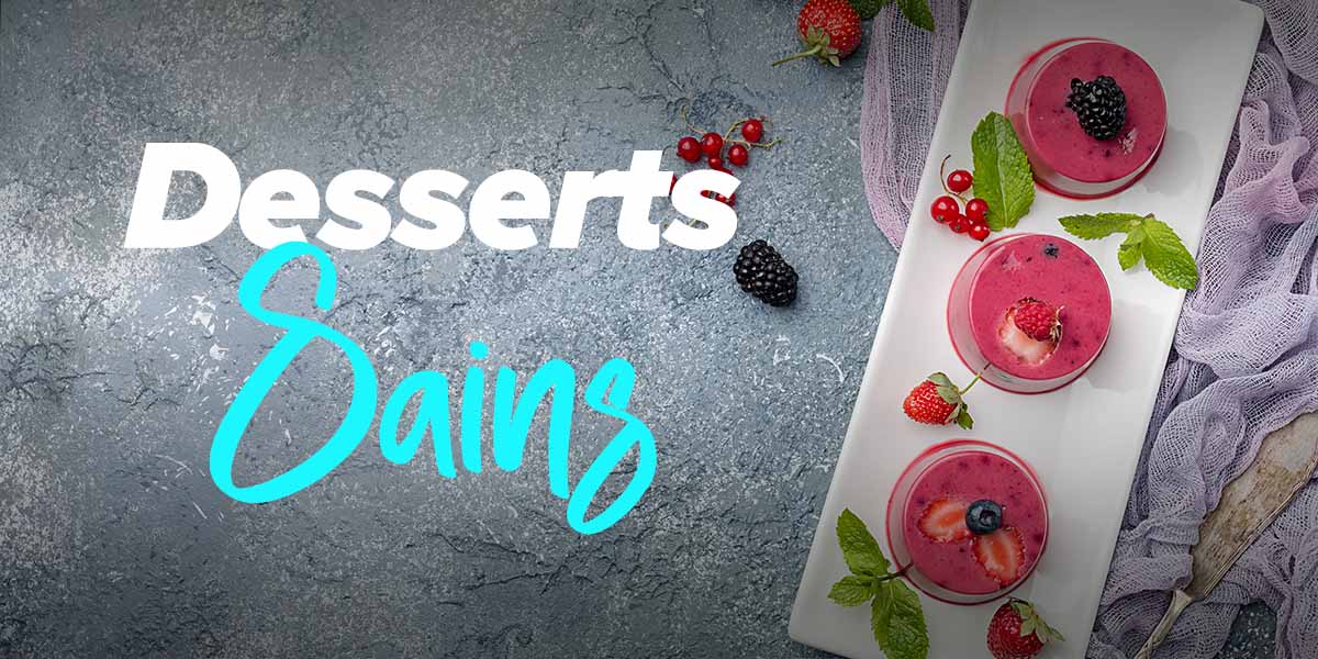 Desserts Sains