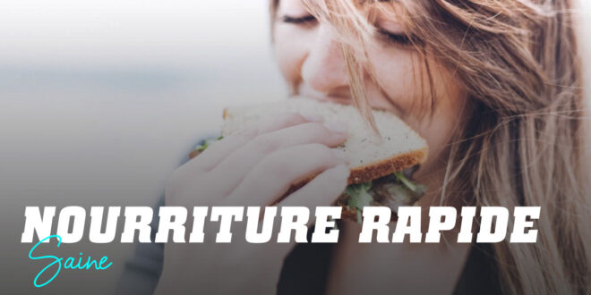 Fast-food sain, inscris-toi à la « Healthy Fast Food »