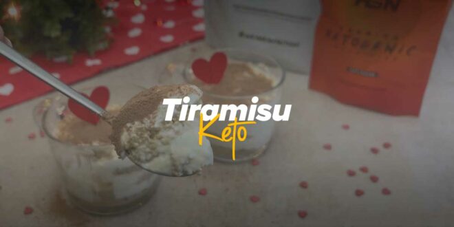 Tiramisu Keto Spécial Saint-Valentin