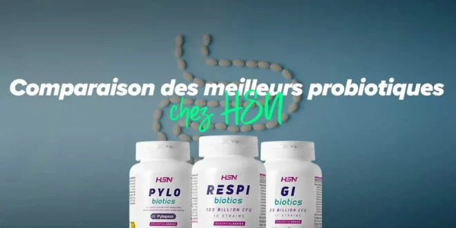 Comparaison des meilleurs probiotiques de HSNstore