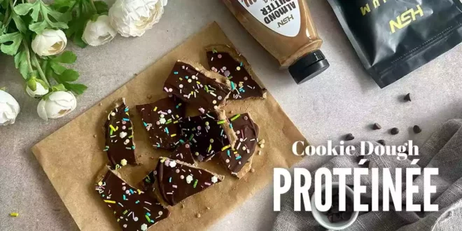 Cookie Dough Protéiné: Plaisir sain pour l’alimentation Cookie Dough Protéiné: Plaisir sain pour l’alimentation