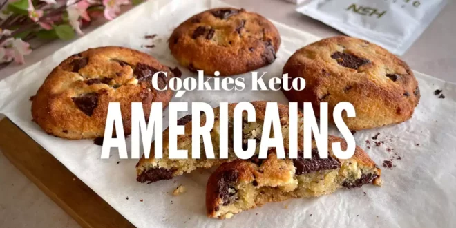 Cookies Keto Américaines