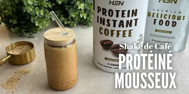 Shake Protéiné au Café Mousseux Shake Protéiné au Café Mousseux