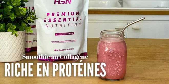 Smoothie au Collagène riche en Protéines