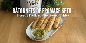 Bâtonnets de Fromage Keto Croquants et Délicieux