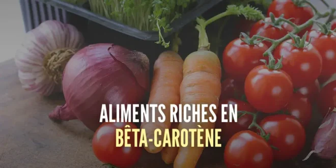 Les aliments les plus riches en Bêta-Carotène