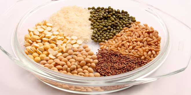 Combiner les sources de proteines vegetaliennes