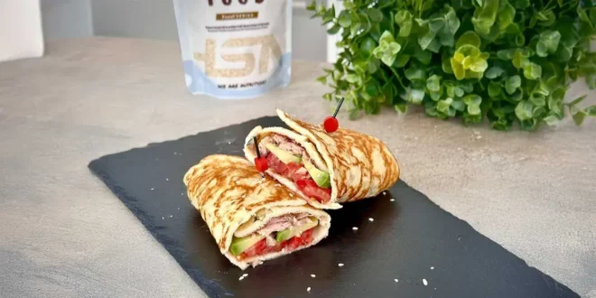 Wrap keto sans gluten : recette idéale pour le dîner