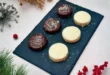 Petits sablés de Noël vanille et chocolat