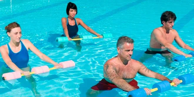 Exercices pour l&rsquo;eau : bienfaits de l&rsquo;aquagym
