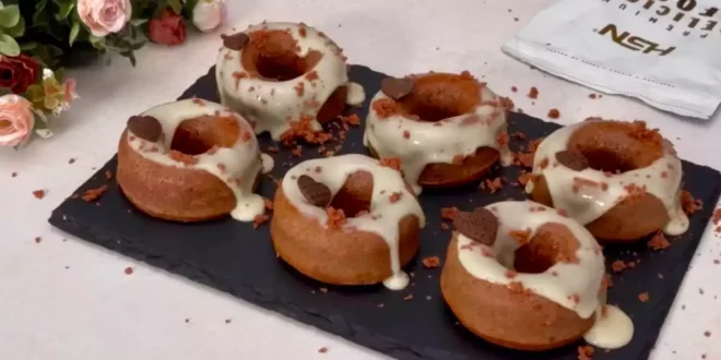 Donuts red velvet pour la Saint-Valentin