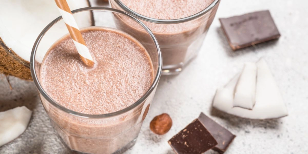 Shake Protéiné au Cacahuète et à la Noix de Coco