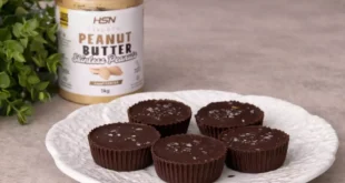 Cups au chocolat fourrés à la crème protéinée de cacahuète