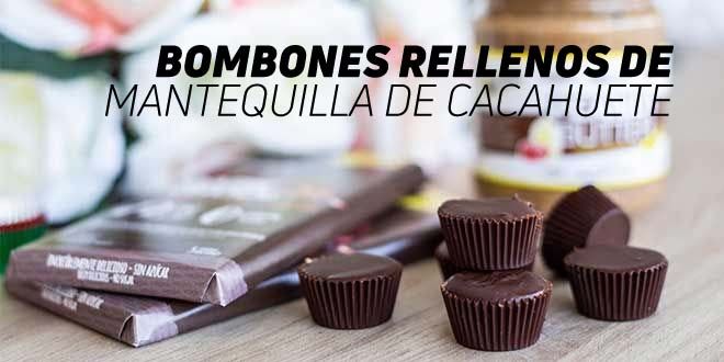 Bonbons au chocolat fourrés au beurre de cacahuète Bonbons au chocolat fourrés au beurre de cacahuète