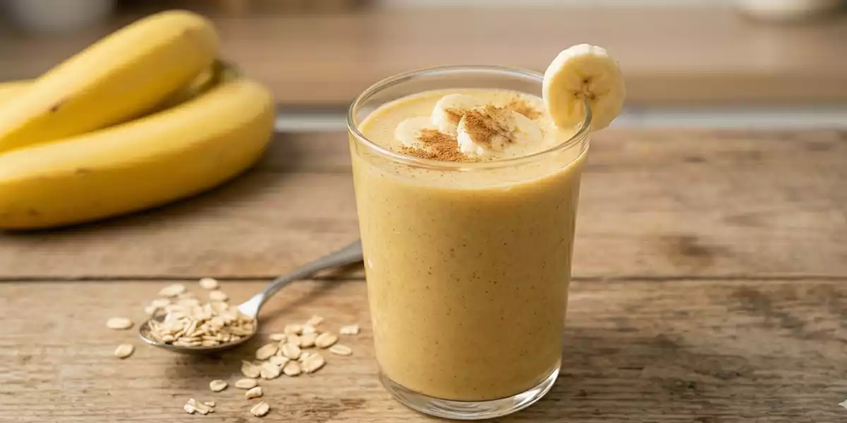 Smoothie Énergétique « Golden Milk » et Banane