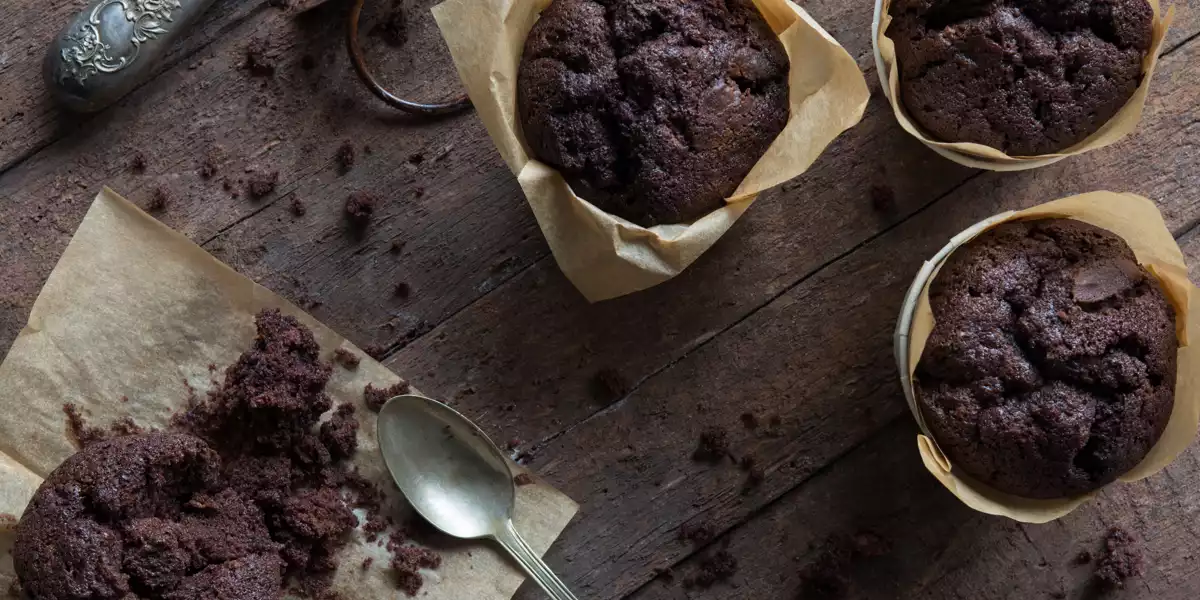 Muffins chocolat et quinoa sans gluten Muffins chocolat et quinoa sans gluten