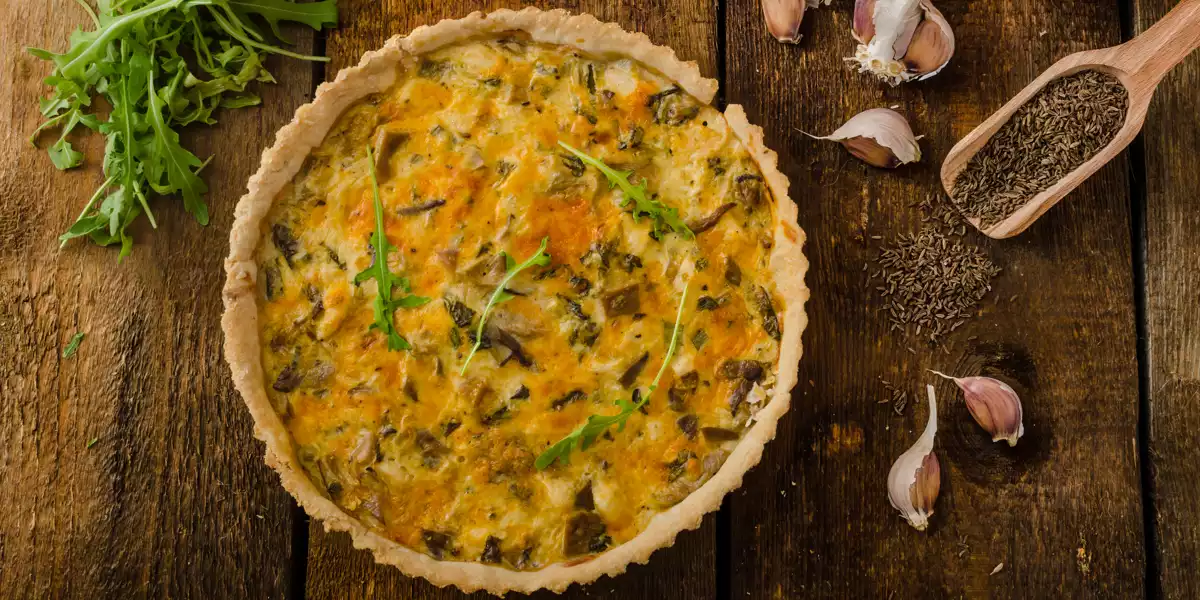Base de quiche complète salée Base de quiche complète salée