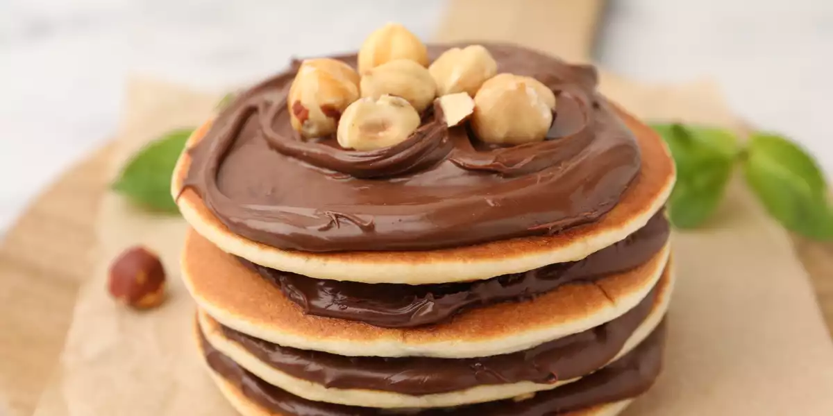 Pancakes au cœur fondant Pancakes au cœur fondant