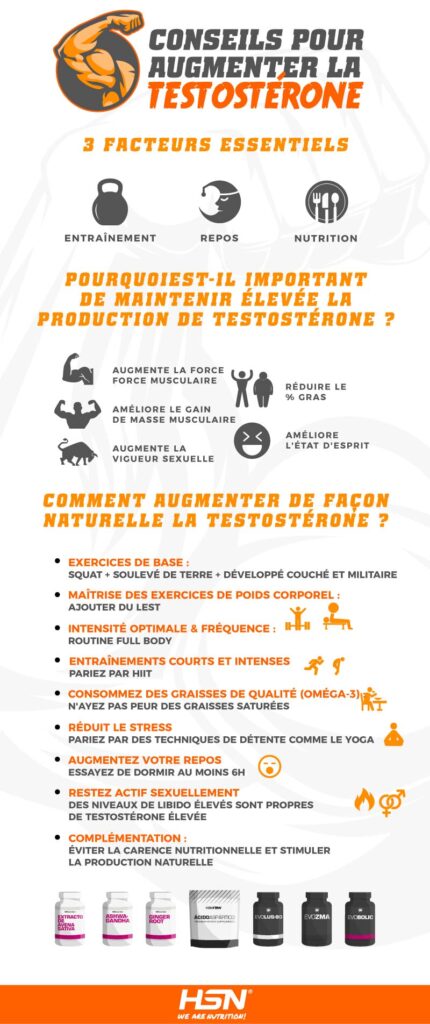 Augmenter la testostérone