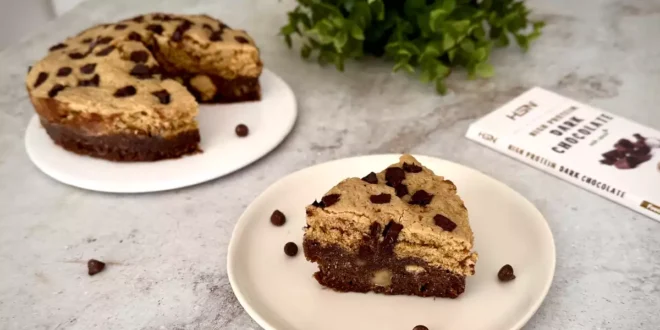 Brookie protéiné au chocolat