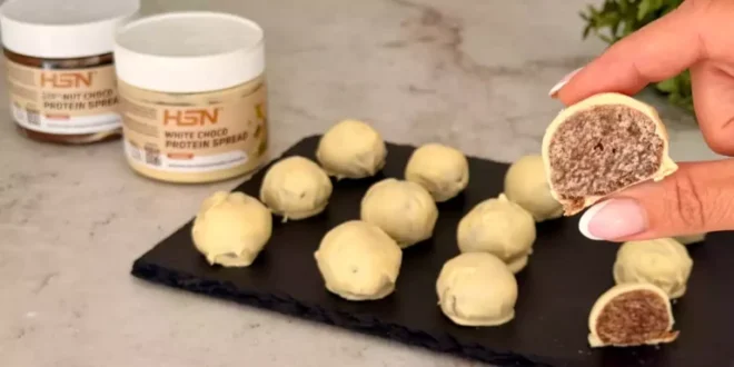 Truffes au chocolat blanc Truffes au chocolat blanc