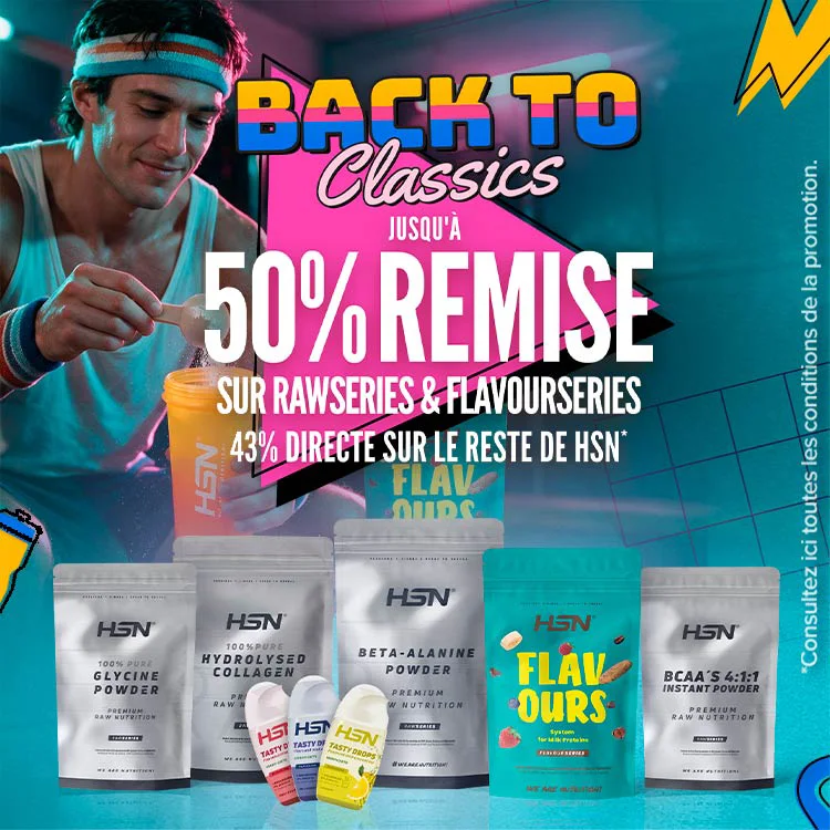 Jusqu'&agrave; 50% R&eacute;duc. sur RawSeries & FlavourSeries