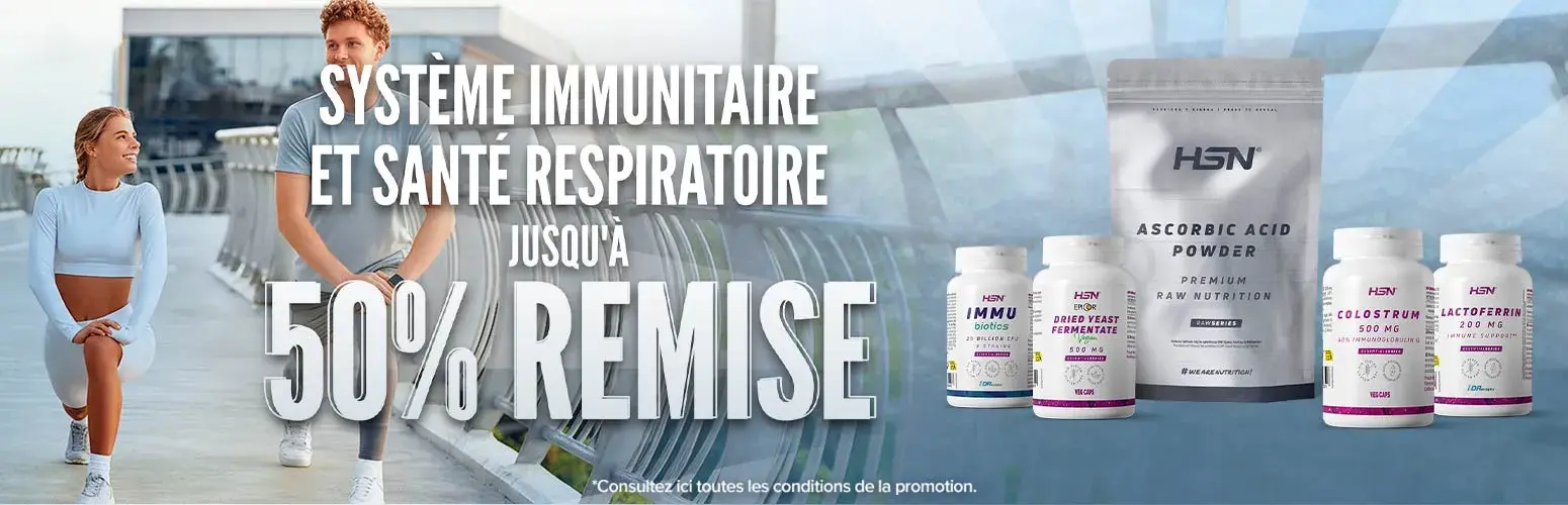 Jusqu'&agrave; 50% de R&eacute;duc. sur le Syst&egrave;me Immunitaire et Sant&eacute; Respiratoire