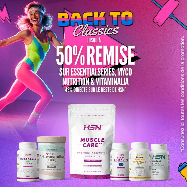 Jusqu'&agrave; 50% de R&eacute;duc. sur EssentialSeries, Myco Nutrition & Vitaminalia