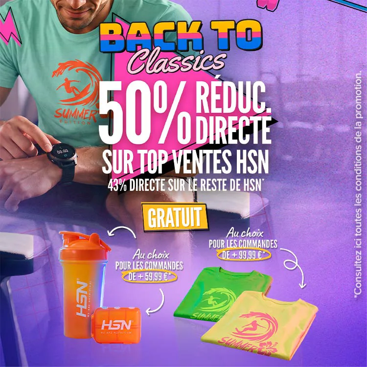 50% R&eacute;duc. Directe sur TOP Ventes HSN