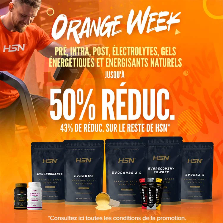 Jusqu'&agrave; 50% de R&eacute;duc. sur Pr&eacute;, Intra, Post, &Eacute;lectrolytes, Gels &eacute;nerg&eacute;tiques et Energisants naturels