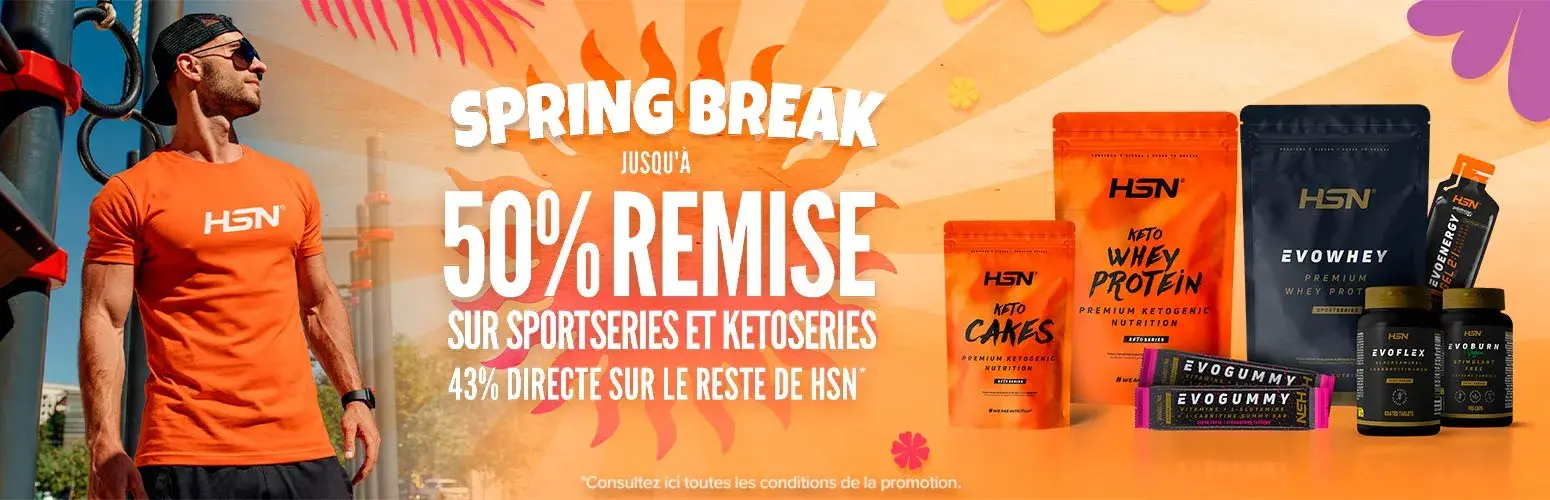 Jusqu'&agrave; 50% de R&eacute;duc. sur SportSeries & KetoSeries 