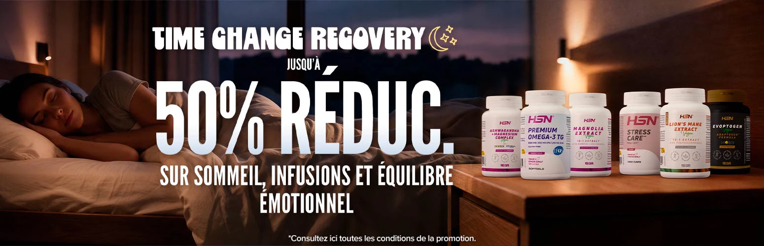 Jusqu'&agrave; 50% R&eacute;duc. sur Sommeil, Infusions, &Eacute;quilibre &Eacute;motionnel, Anti-stress