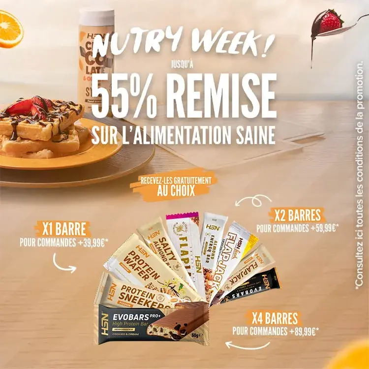 Jusqu&rsquo;&agrave; 55% de R&eacute;duc. sur l&rsquo;Alimentation Saine