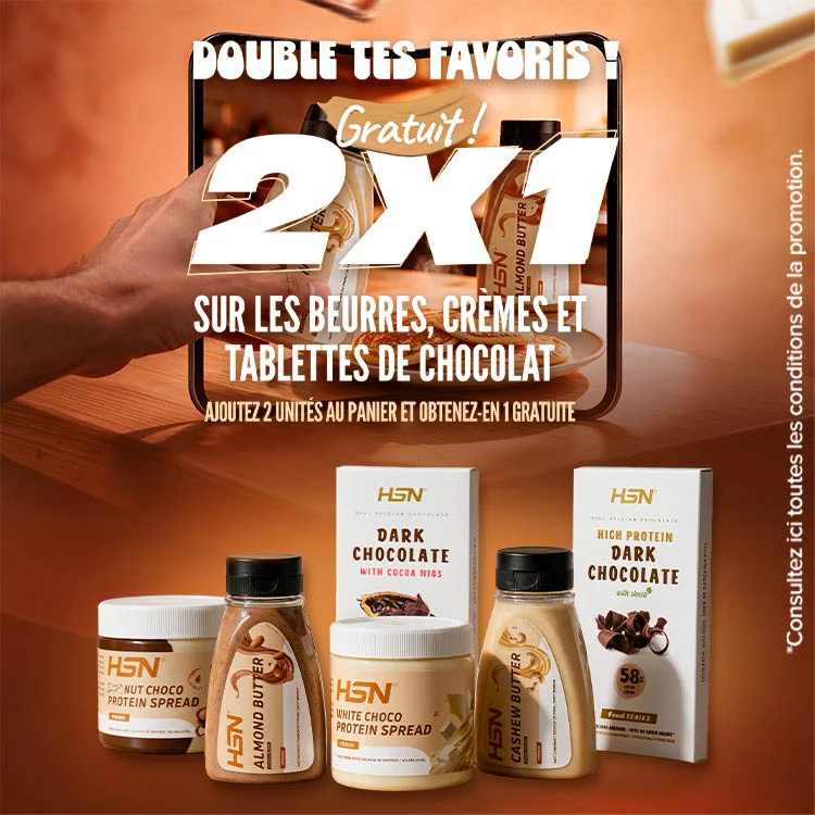 2x1 sur les Beurres, Cr&egrave;mes et Tablettes de Chocolat