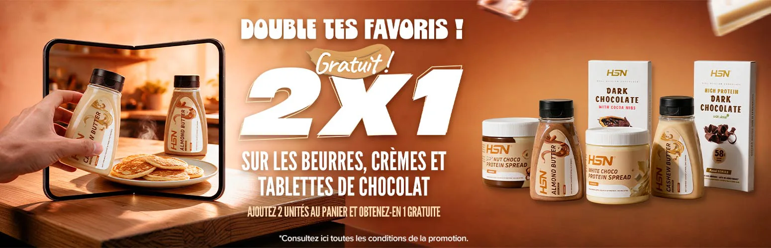 2x1 sur les Beurres, Cr&egrave;mes et Tablettes de Chocolat