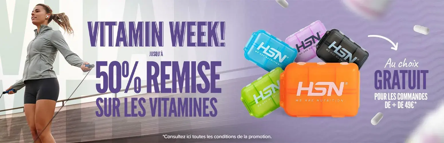 Jusqu'&agrave; 50% de R&eacute;duc. sur les Vitamines