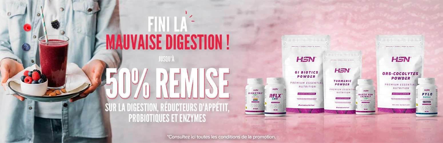 Jusqu'&agrave; 50% de R&eacute;duc. sur la Digestion, R&eacute;ducteurs d'app&eacute;tit, Probiotiques&nbsp;et Enzymes.&nbsp;