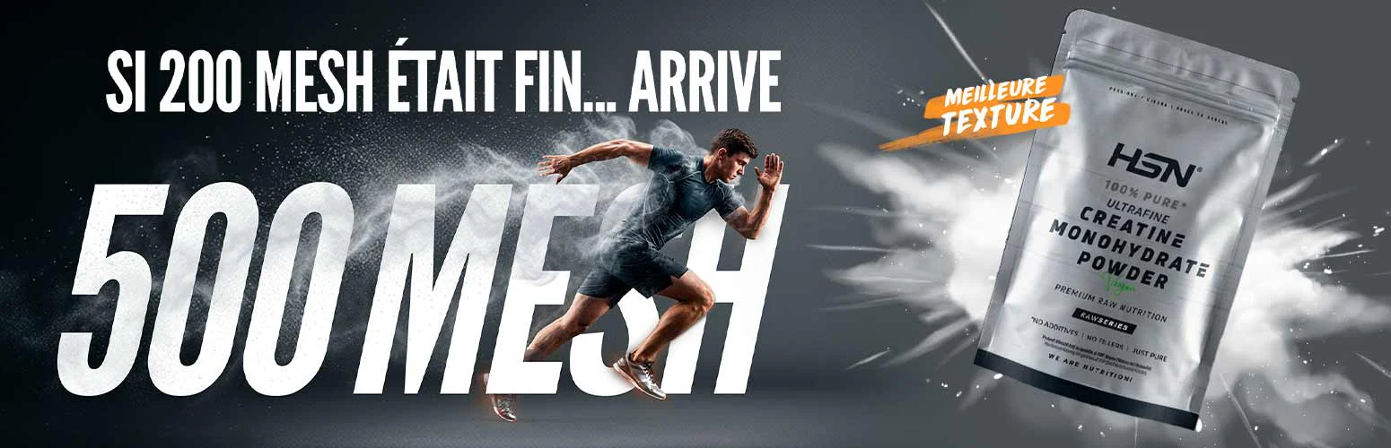 Monohydrate de Cr&eacute;atine Ultra-Fin en Poudre (500 mesh) de HSN