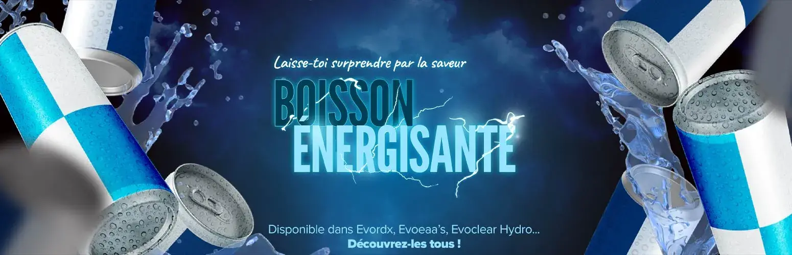 Testez notre saveur Boisson &Eacute;nergisante