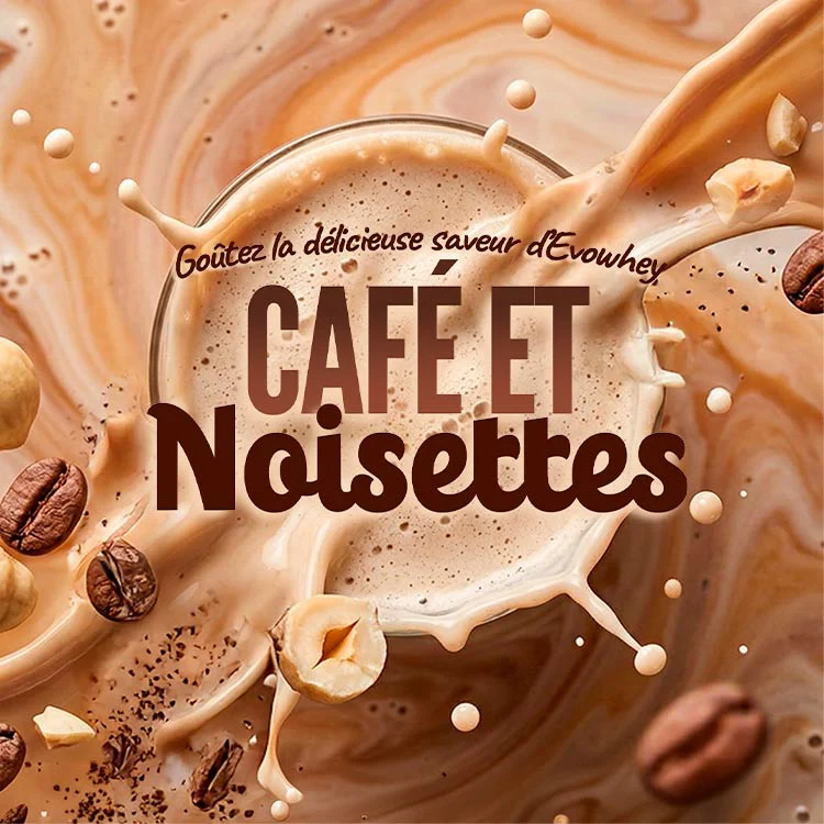 Testez notre saveur Cafe et Noisettes