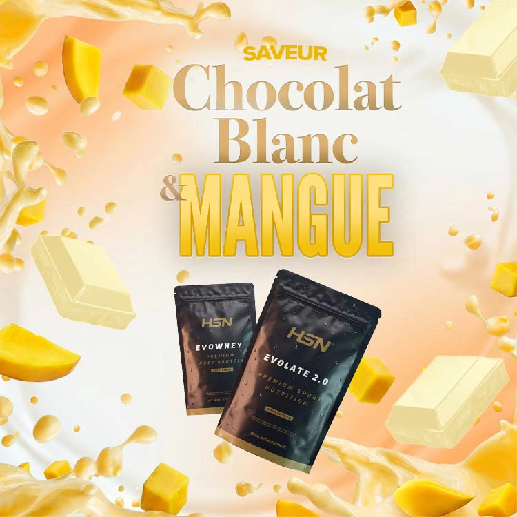 Saveur Chocolat Blanc et Mangue