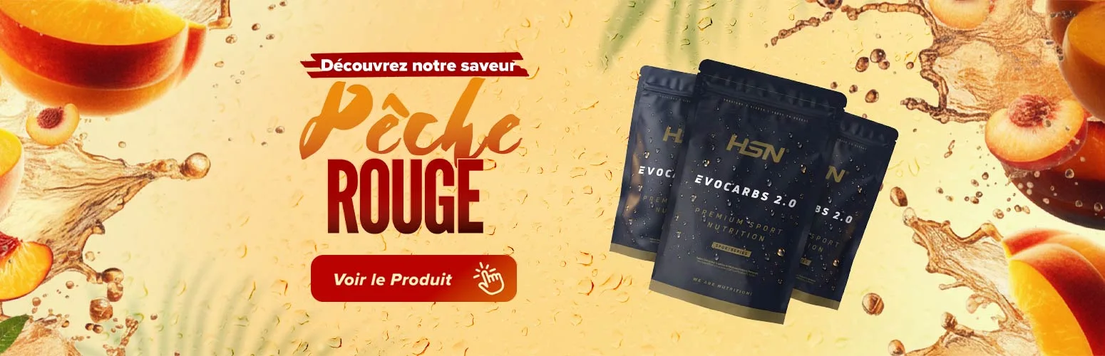 Testez notre saveur P&ecirc;che Rouge