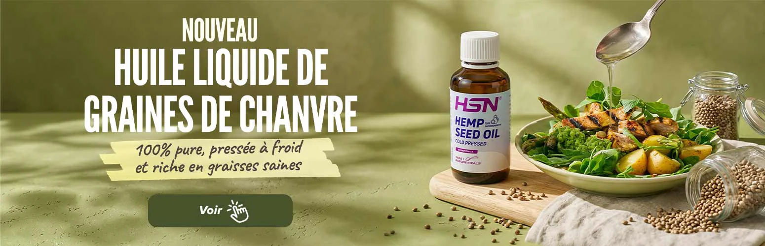 Huile de graines de chanvre liquide de HSN