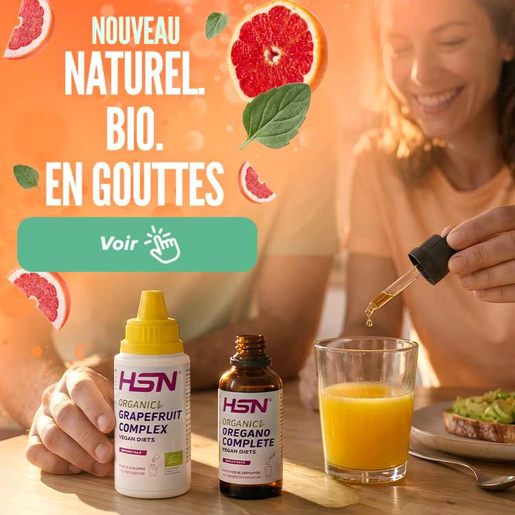 Compl&eacute;ments Alimentaires Bio Liquides de HSN