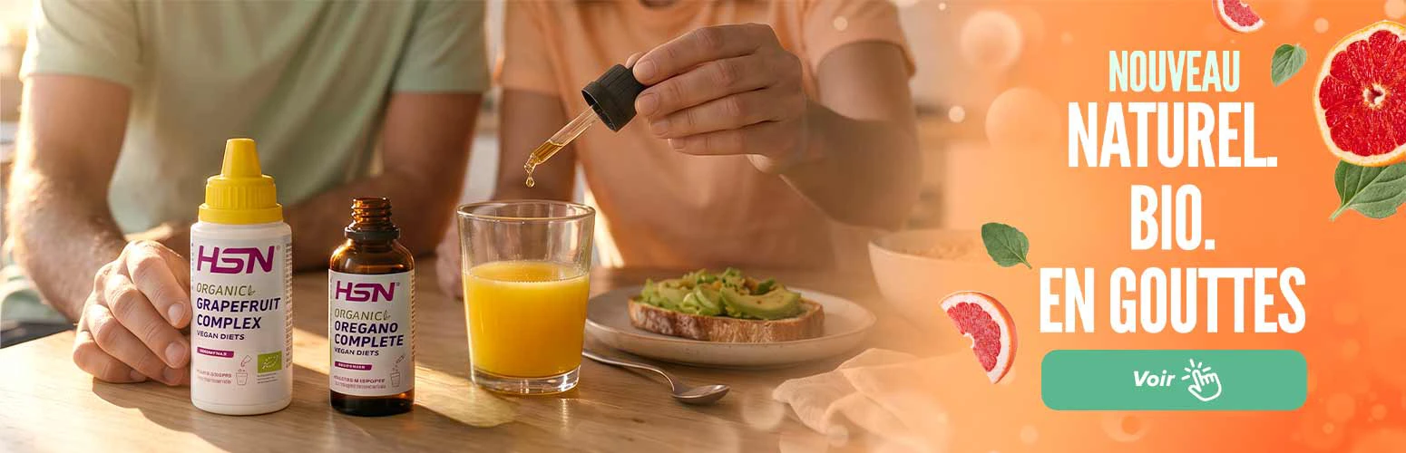 Compl&eacute;ments Alimentaires Bio Liquides de HSN