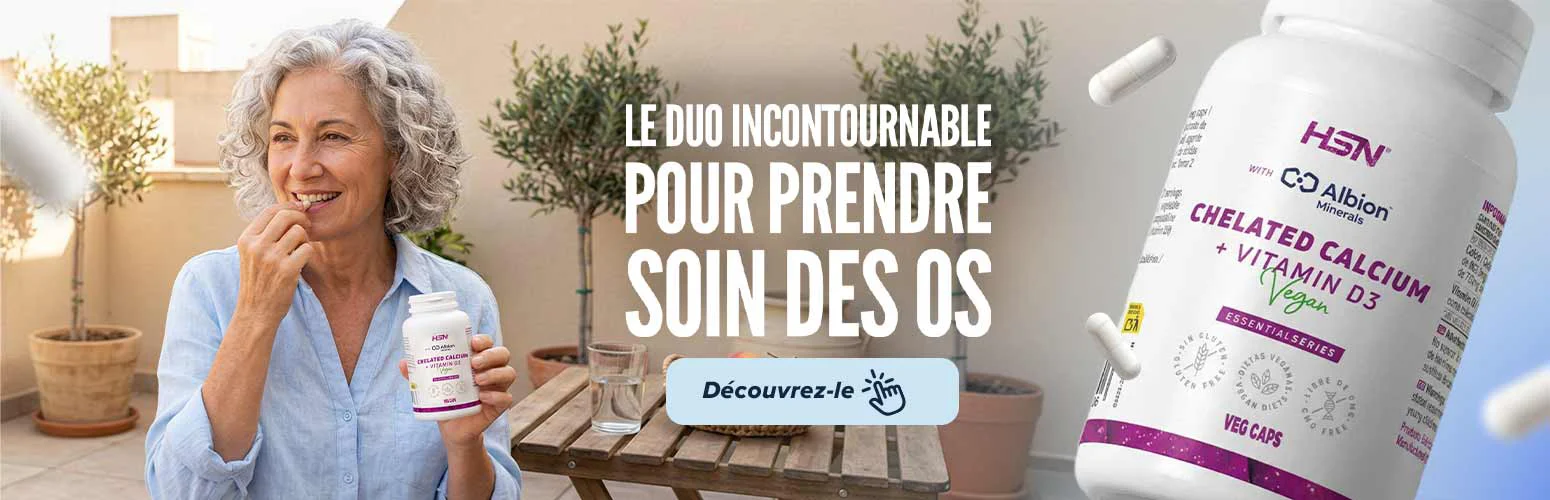 Calcium Quelat&eacute; Albion&trade; + Vitamine D3 V&eacute;g&eacute;talienne de HSN