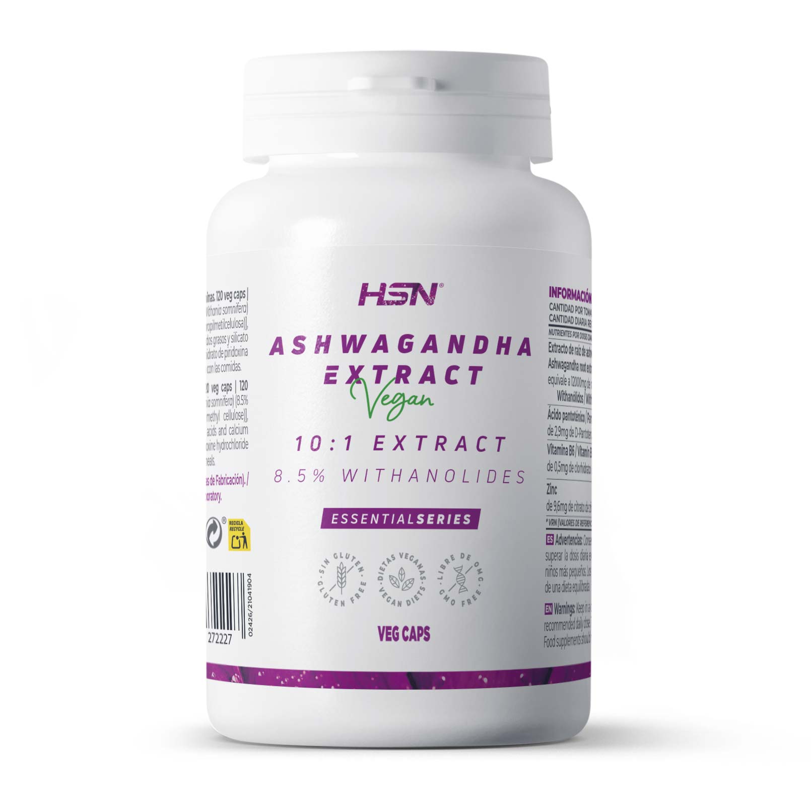 EXTRAIT D'ASHWAGANDHA (10:1) 400mg
