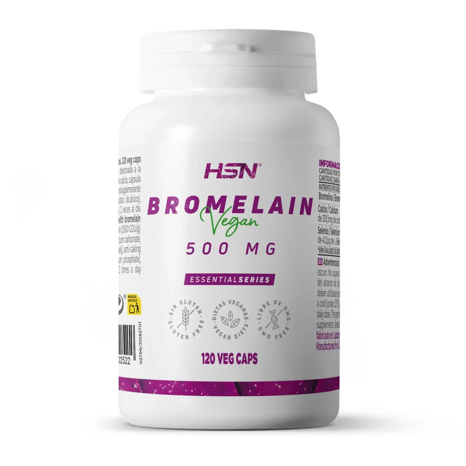 BROMÉLINE 500mg - 120 veg caps